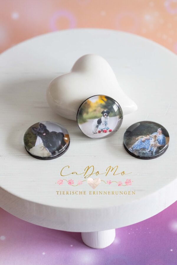 Cabochon Magnet inkl. Bild 25mm – Bild 2